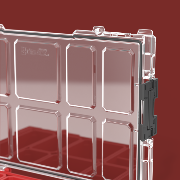 Qbrick System PRO Organizer 100 Red Ultra