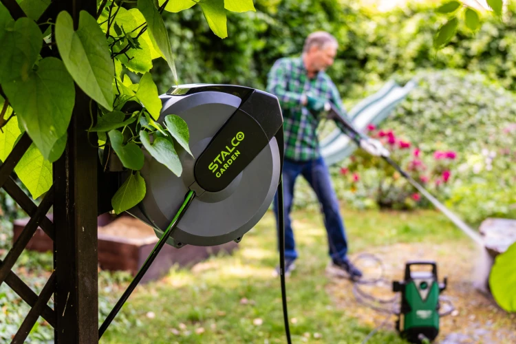 Zwijacz automatyczny do węża 35m EXP STALCO GARDEN S101610233