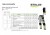 SPODNIE ROBOCZE DO PASA "DURA TWILL X" CZARNE "XL" POWERMAX S-78191