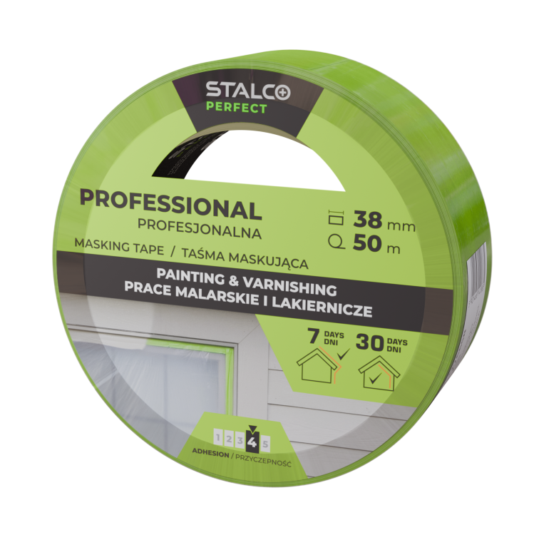 Taśma maskująca profesjonalna 38mm x 50m STALCO PERFECT S042276658