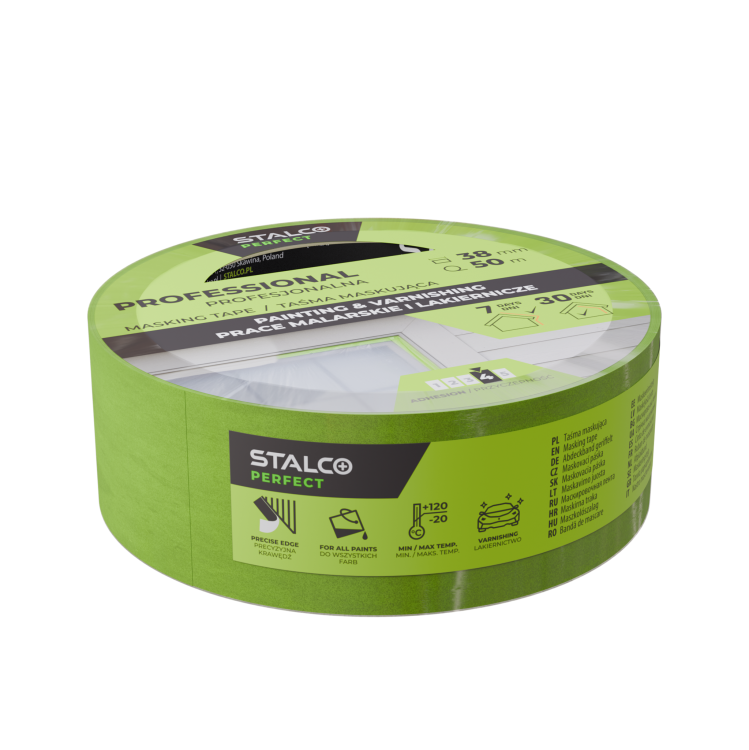 Taśma maskująca profesjonalna 38mm x 50m STALCO PERFECT S042276658