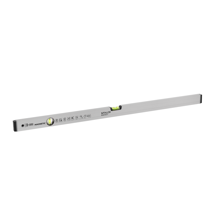 Poziomnica aluminiowa anodowana z magnesem 100cm STALCO PERFECT S-65746