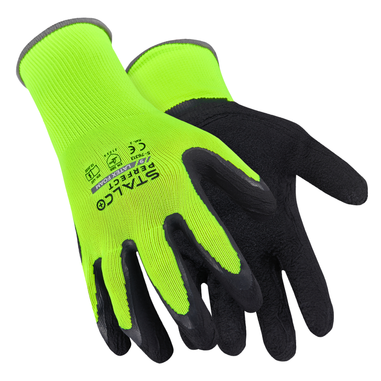 Rękawice poliestrowe LATEX FOAM 8” STALCO PERFECT S093276311