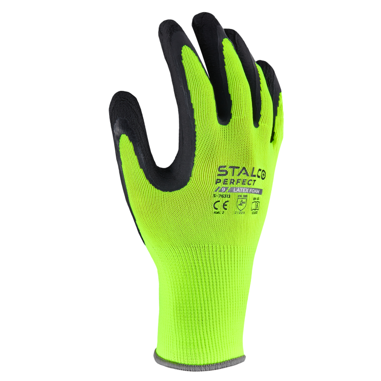 Rękawice poliestrowe LATEX FOAM 8” STALCO PERFECT S093276311