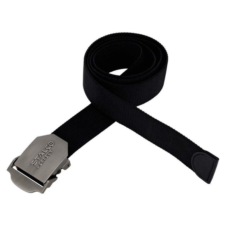 Pasek do spodni BRIGGER czarny 130cm STALCO PERFECT S-78944