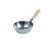 Kubala Czerpak murarski metalowy ocynkowany uchwyt bukowy Ø 170 mm, 0,9 l