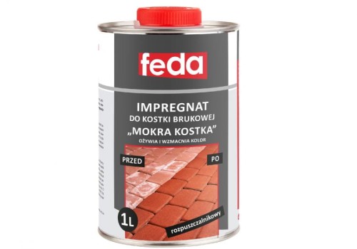 Feda Impregnat do kostki MOKRA KOSTKA (rozpuszczalnikowy) 1l