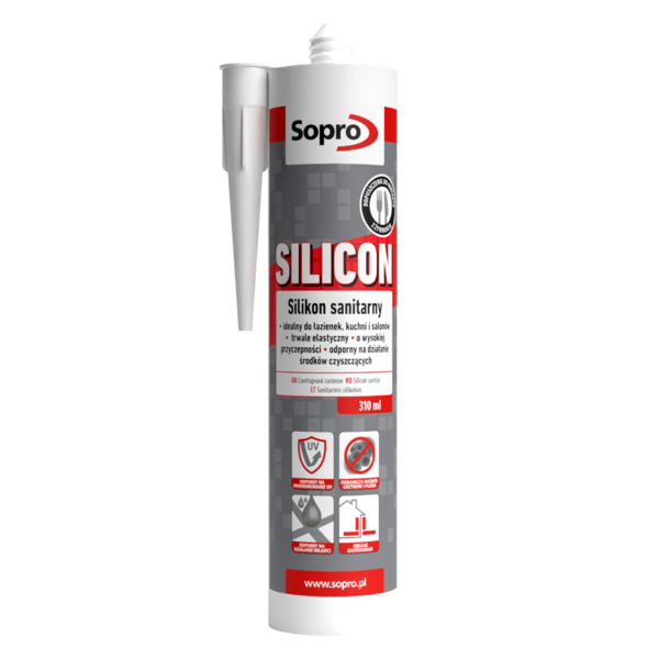 SOPRO Silikon betonowo-szary 14 038 310 ml