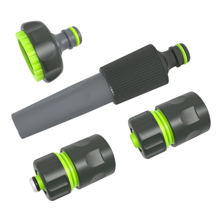 Zestaw 4-elementowy z dyszą zraszającą 1/2” STR STALCO GARDEN S101210412