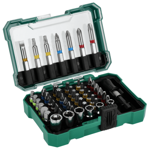 ZESTAW  BITÓW ze stali s2 s225mm i50mm, nasadekoraz adaptora 50el s-13734