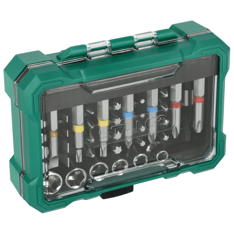 ZESTAW  BITÓW ze stali s2 s225mm i50mm, nasadekoraz adaptora 50el s-13734