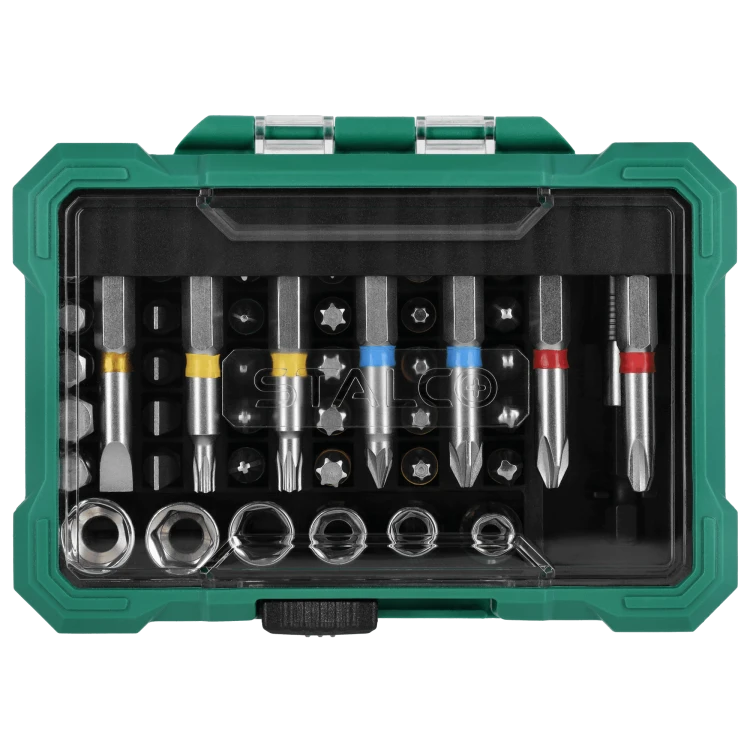 ZESTAW  BITÓW ze stali s2 s225mm i50mm, nasadekoraz adaptora 50el s-13734