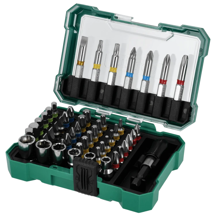 ZESTAW  BITÓW ze stali s2 s225mm i50mm, nasadekoraz adaptora 50el s-13734