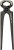 Stanley Szczypce Ciesielskie 225 mm - Model 2-84-184, Czarno‑Srebrne