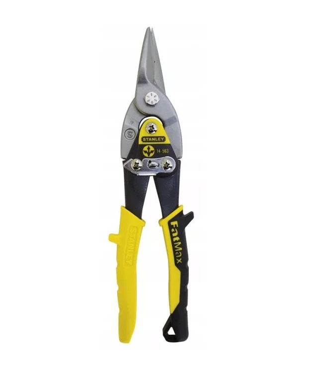 STANLEY NOŻYCE MAXSTEEL DO BLACHY, PROSTE   [L]  14-563-2