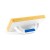 Kubala Paca z tworzywa z gąbką porową do mycia płytek uchwyt 2K typu soft 140x280 mm 0389
