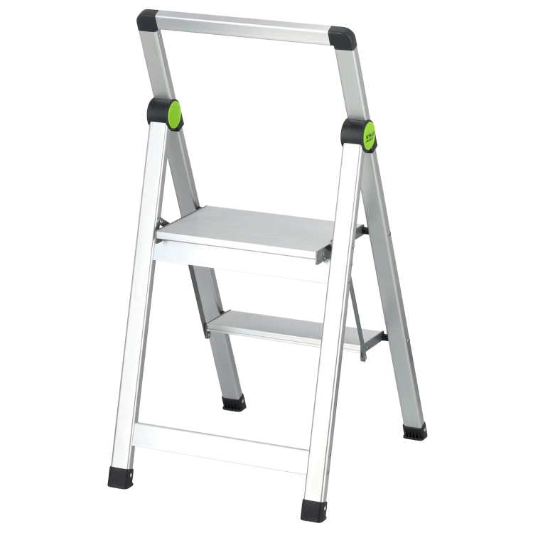 Drabina składana MINI SLIM 2-stopnie z uchwytem STALCO PERFECT S020140502