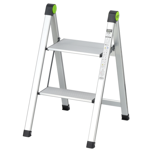 Drabina składana MINI SLIM 2-stopnie bez uchwytu STALCO PERFECT S020140402