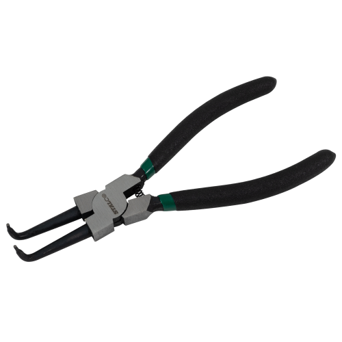 Szczypce Seegera wewnętrzne wygięte 180mm STALCO S-14439