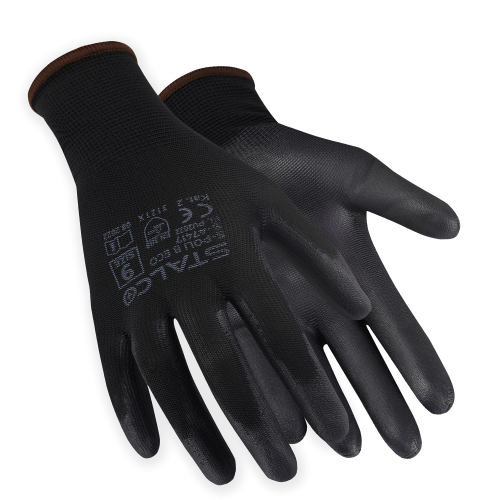 Rękawice poliestrowe S-POLI B ECO 8” STALCO S-47410