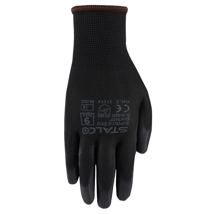 Rękawice poliestrowe S-POLI B ECO 8” STALCO S-47410