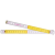 Miara składana drewniania 2m biało-żółta STALCO PERFECT S-65402