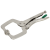 Szczypce spawanicze klamrowe, zatrzaskowe, wachliwe końcówki 280mm STALCO S011914305
