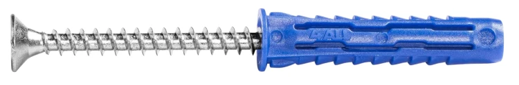 4ALL Kołek uniwersalny 6x50 mm z wkrętem 4,5x60 mm
