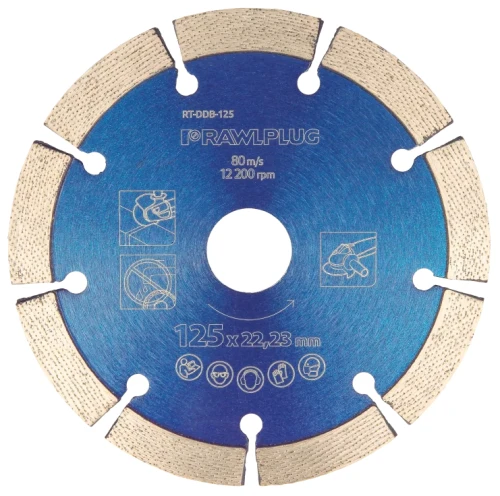 Ściernica diamentowa do cięcia betonu 125x22,23 mm