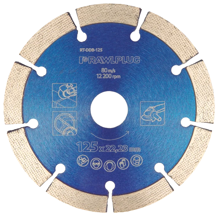 Ściernica diamentowa do cięcia betonu 125x22,23 mm