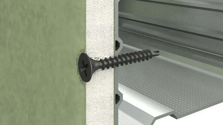 Wkręt  fosfatowany samowiercący z gwintem do metalu WS 3,5x25 mm - blister - 200 szt.