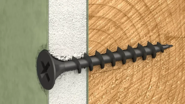 Wkręt fosfatowany do gipsokartonu - drewno FT 3,5x25 mm - blister - 200 szt.