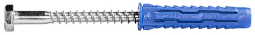 4ALL Kołek uniwersalny 12x60 mm z wkrętem sześciokątnym 8,0x100 mm