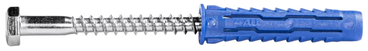 4ALL Kołek uniwersalny 12x60 mm z wkrętem sześciokątnym 8,0x100 mm