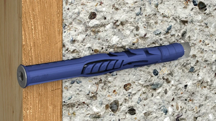 Kołek ramowy z ocynkowanym wkrętem z łbem stożkowym R-FF1 10x80  mm
