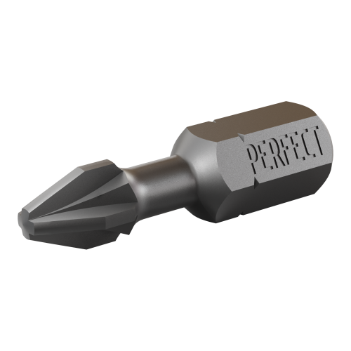 Końcówka bit 1/4” Pozidriv PZ3x25mm do wkręt. STALCO PERFECT S-66203