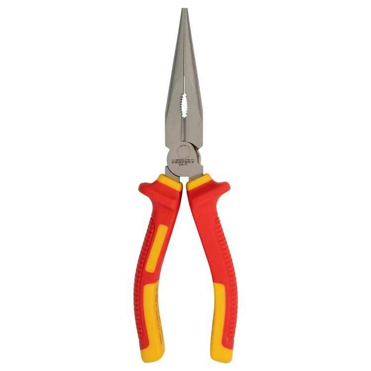 Szczypce wydłużone proste 200mm elekt. STALCO PERFECT S-67022