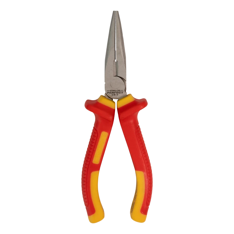 Szczypce wydłużone proste 160mm elekt. STALCO PERFECT S-67016