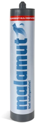 Klej polimerowy z szybkim chwytem początkowym Malamut - kartusz plastikowy - 290 ml