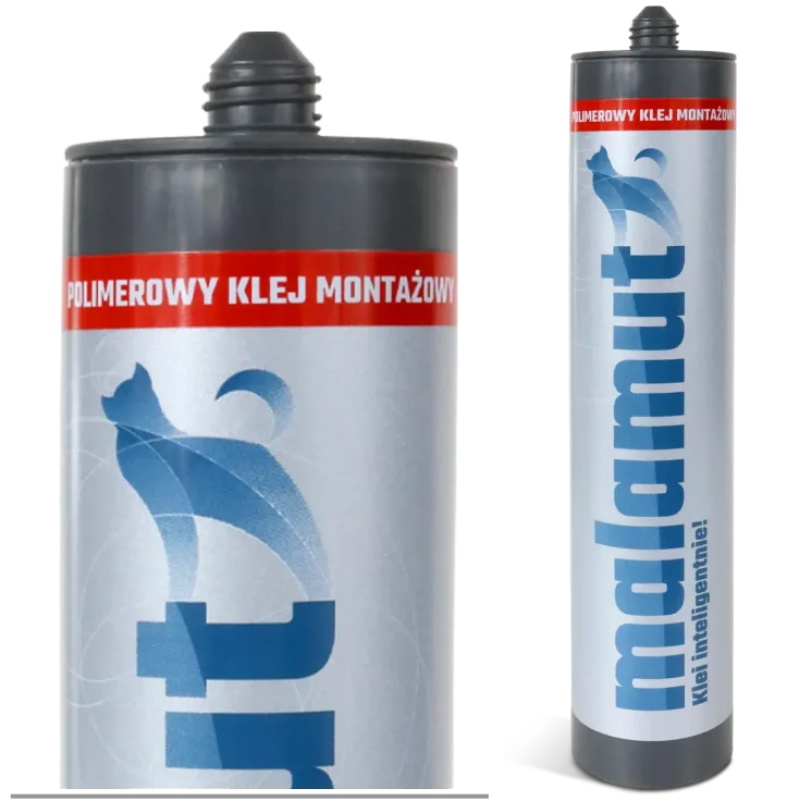 Klej polimerowy z szybkim chwytem początkowym Malamut - kartusz plastikowy - 290 ml
