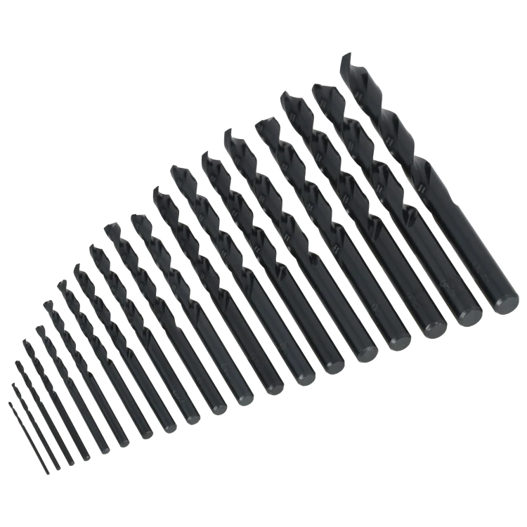 Kpl. wierteł HSS 1-10mm 19elm. STALCO S-23196