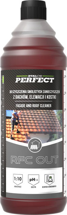 Środek do czyszczenia zanieczyszczeń smolistych 1L STALCO PERFECT S-64560