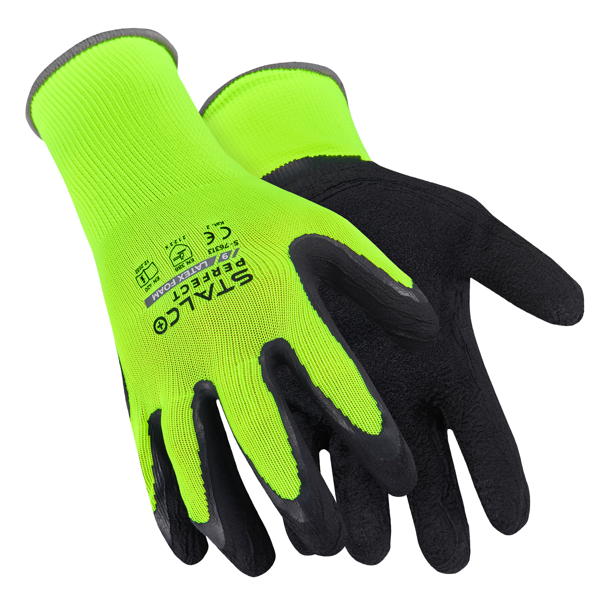 Rękawice poliestrowe LATEX FOAM 8” STALCO PERFECT S093276311