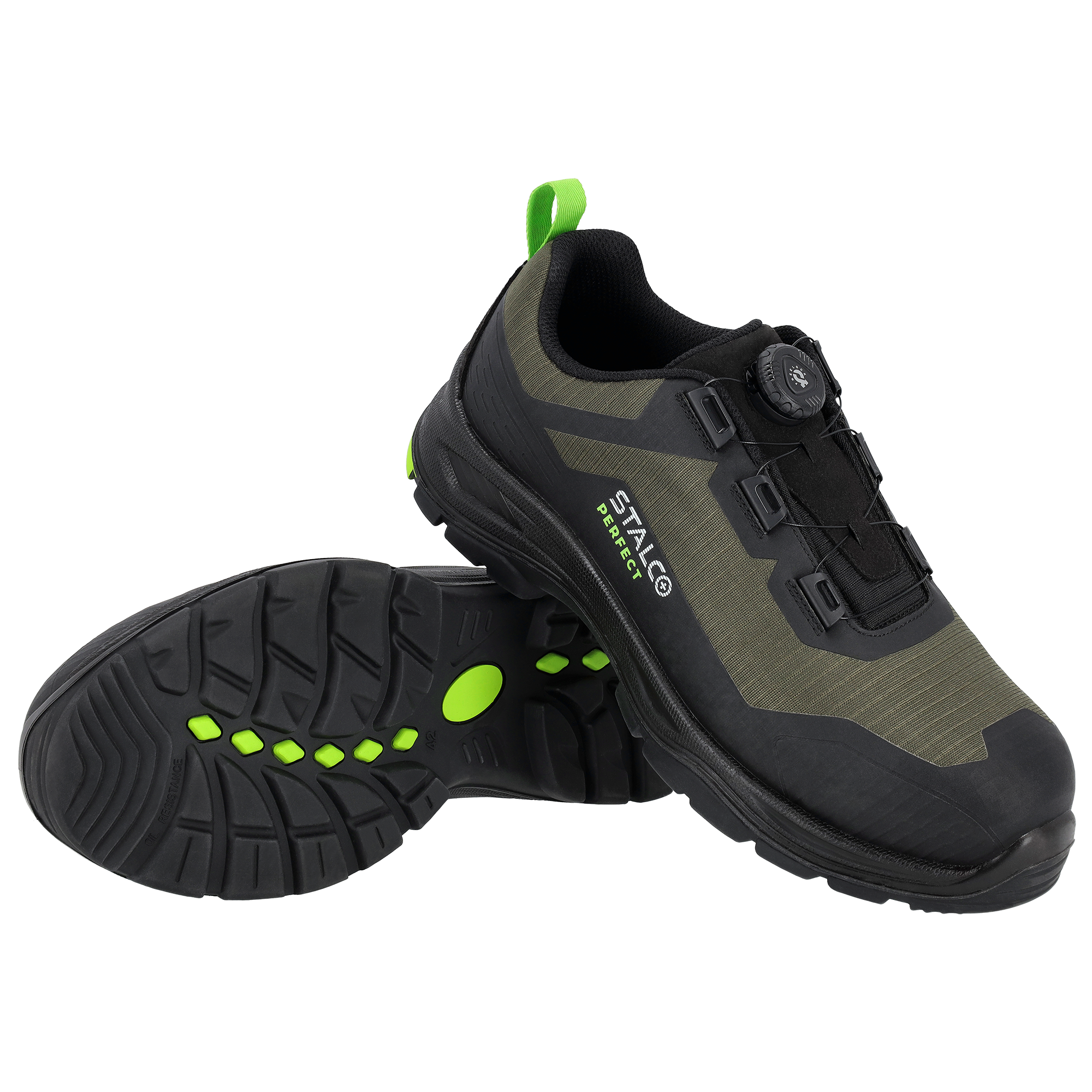 Półbut SPINNER LOW S3S khaki roz.42 STALCO PERFECT S092211300