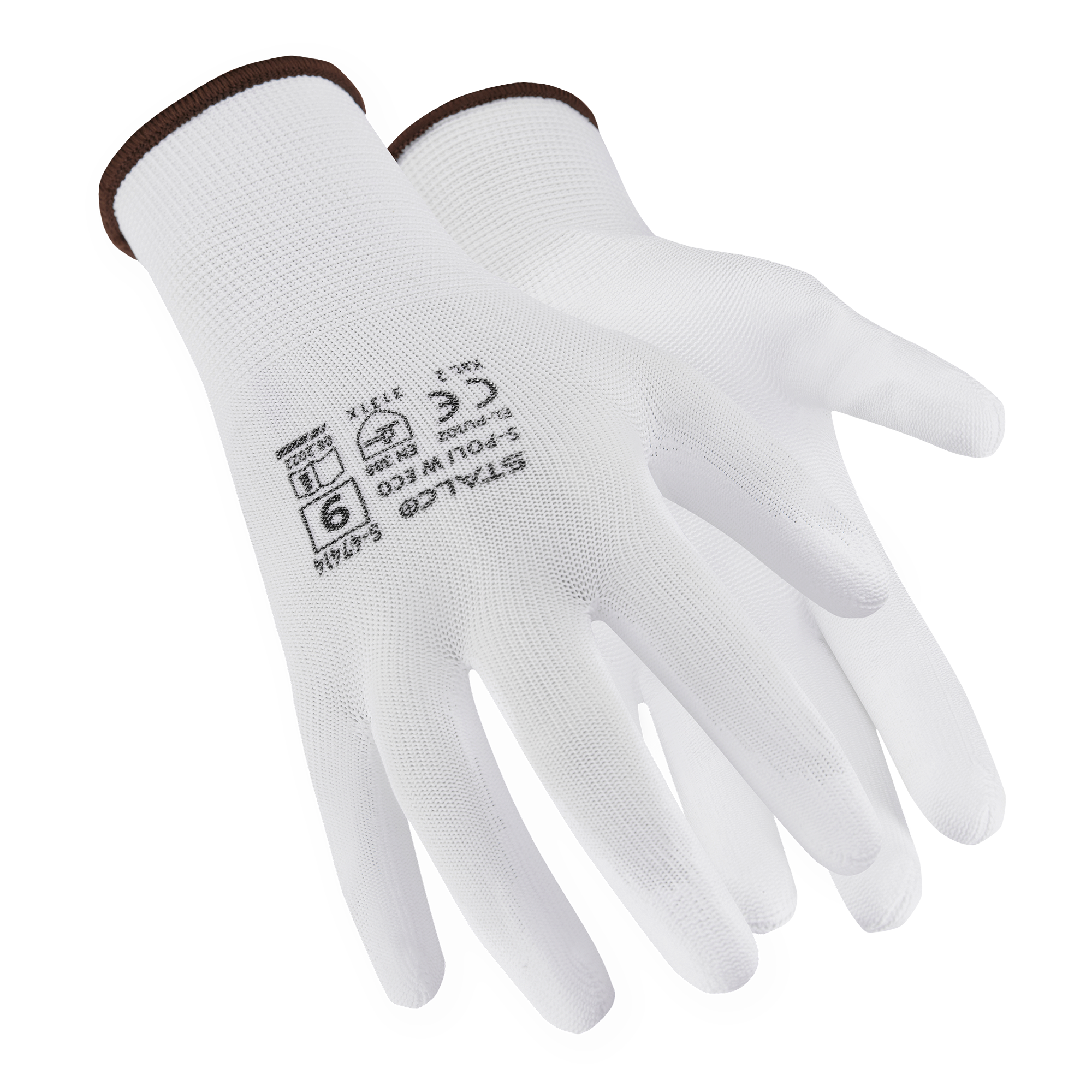 Rękawice poliestrowe S-POLI W ECO 10” STALCO S-47415