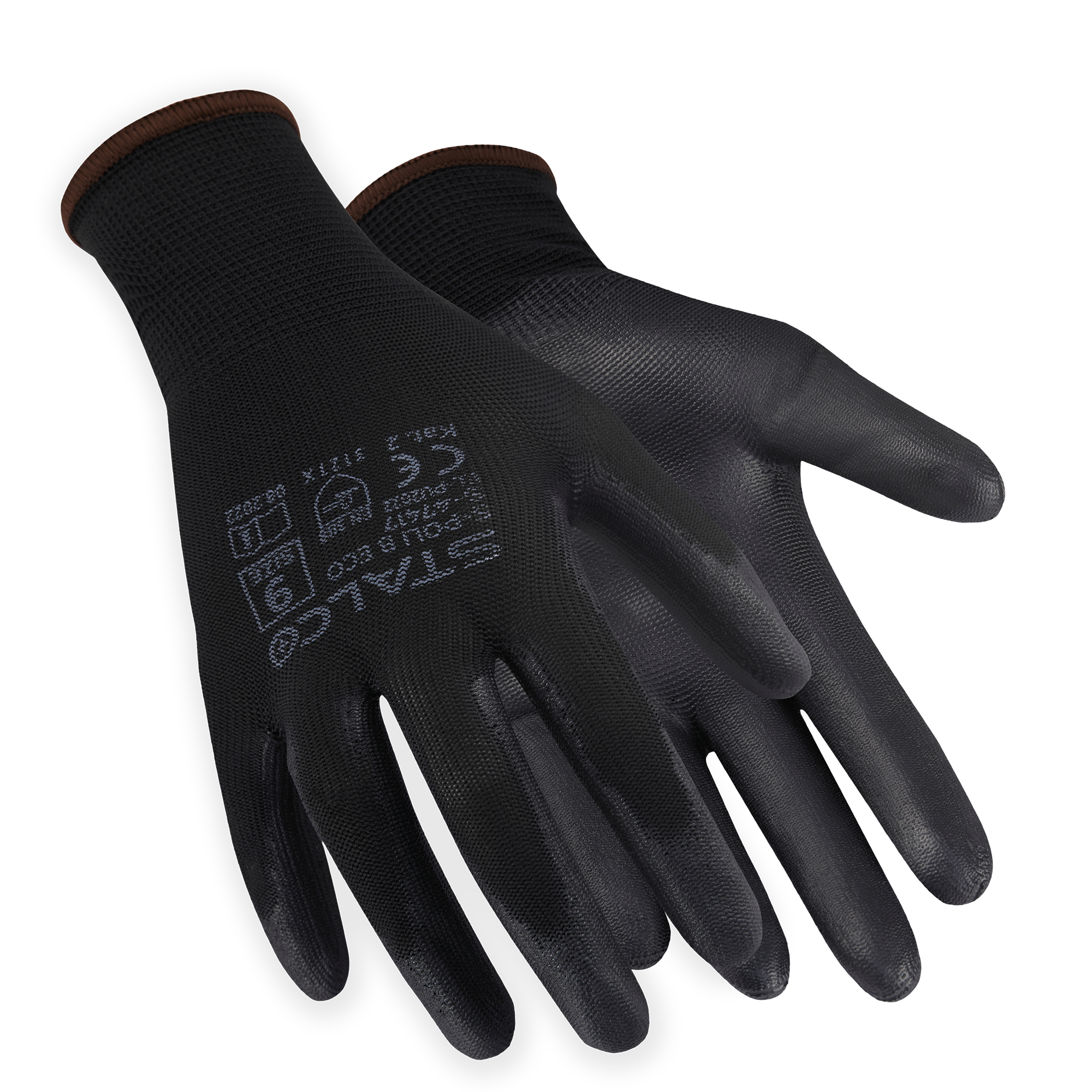 Rękawice poliestrowe S-POLI B ECO 8” STALCO S-47410