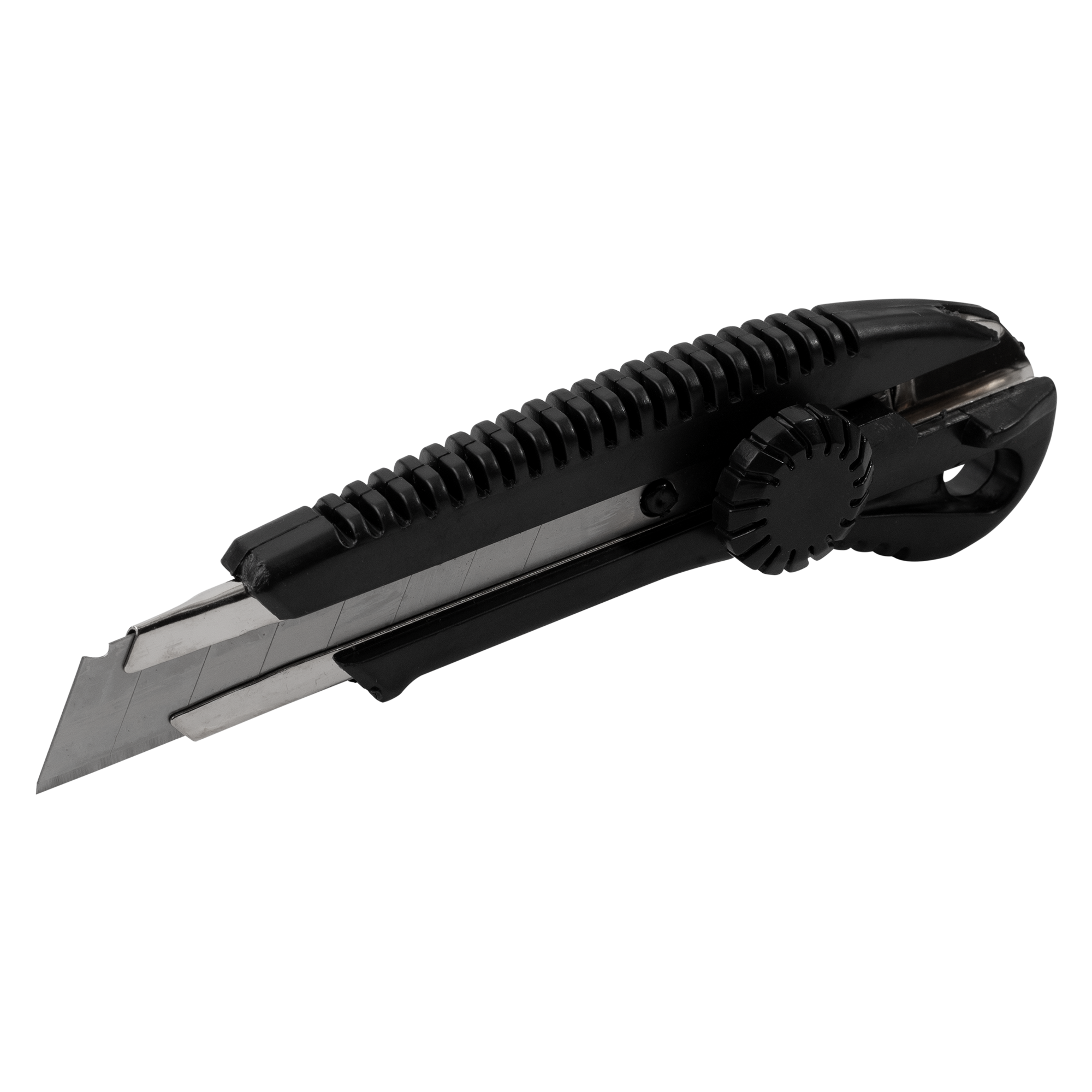 Nóż z ostrzem łamanym 18mm metalowa prowadnica STALCO S-17322