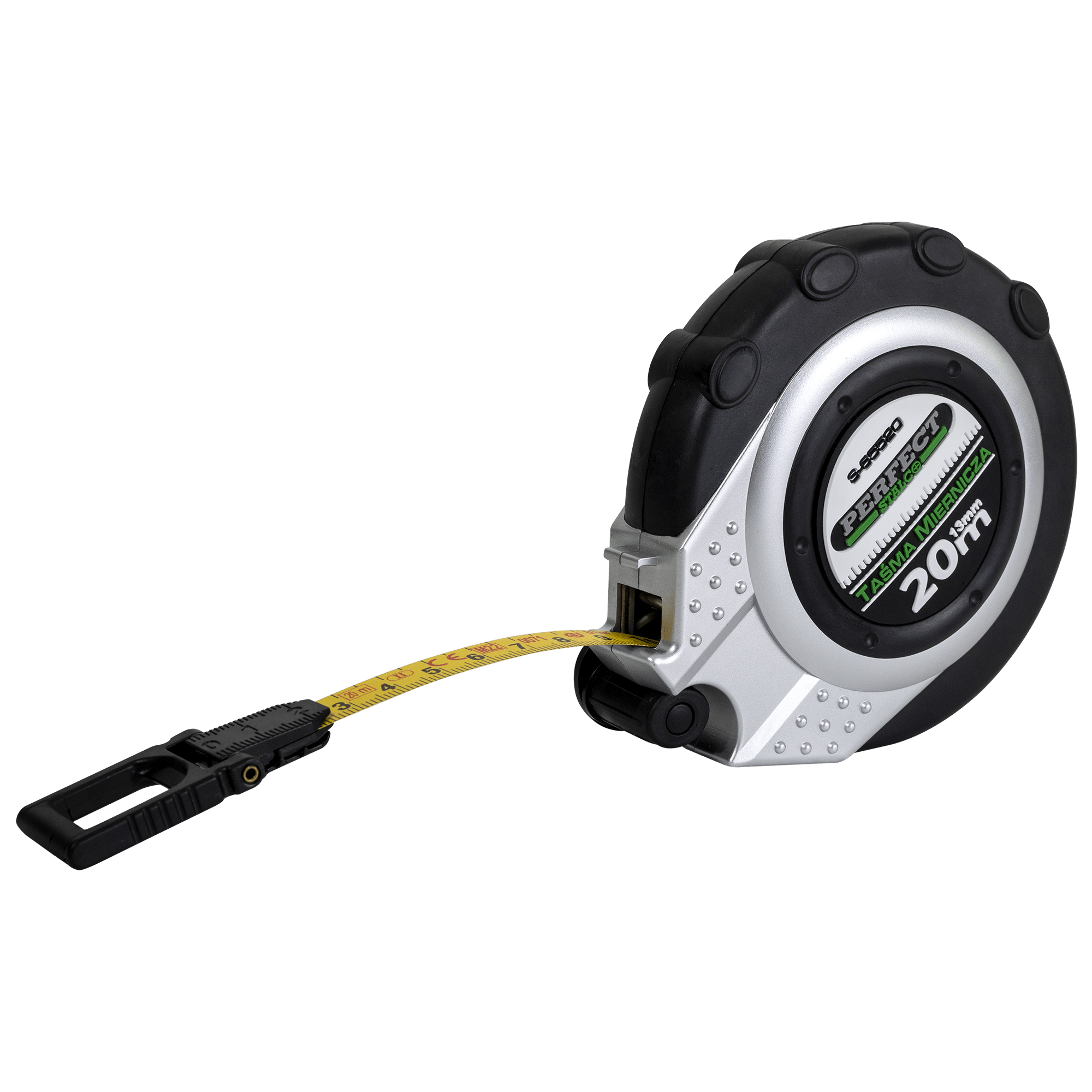 Taśma miernicza stalowa 20mx13mm STALCO PERFECT S-65520